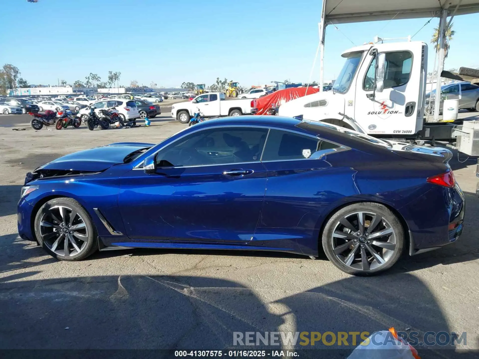 14 Photograph of a damaged car JN1EV7KK5NM600935 INFINITI Q60 2022