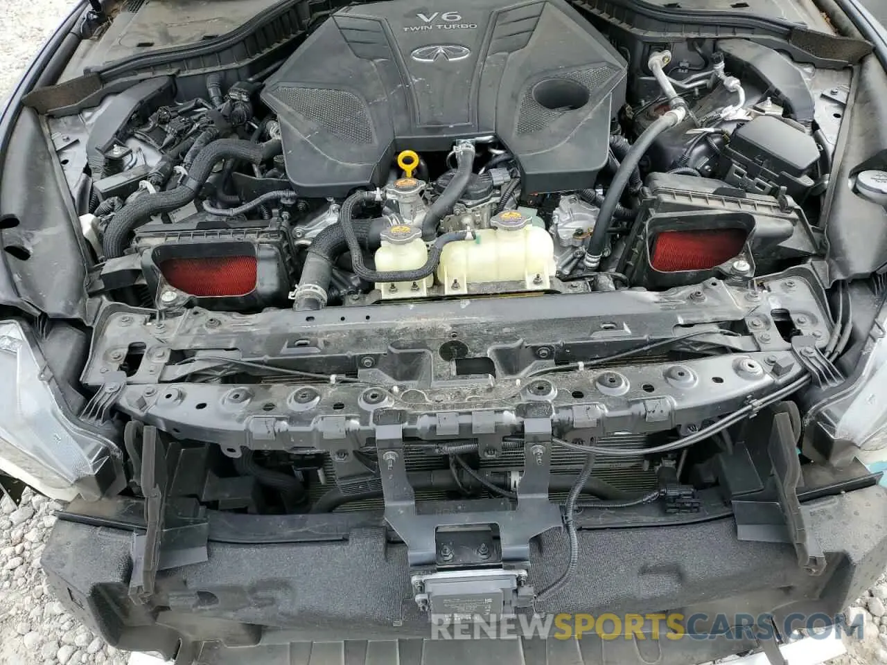 11 Photograph of a damaged car JN1EV7KK9NM600484 INFINITI Q60 2022
