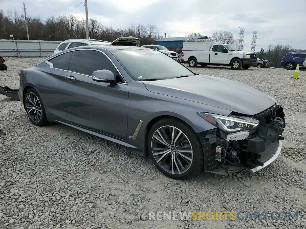 4 Photograph of a damaged car JN1EV7KK9NM600484 INFINITI Q60 2022