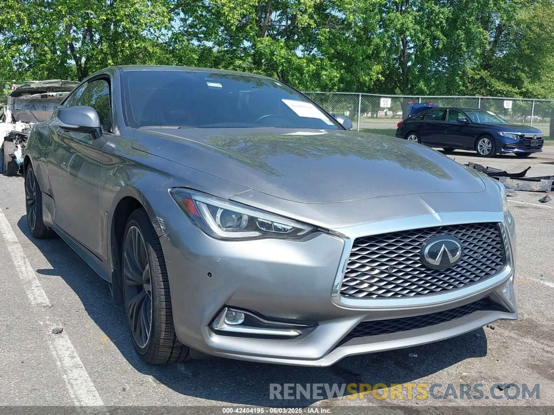 1 Photograph of a damaged car JN1EV7KL6NM630390 INFINITI Q60 2022