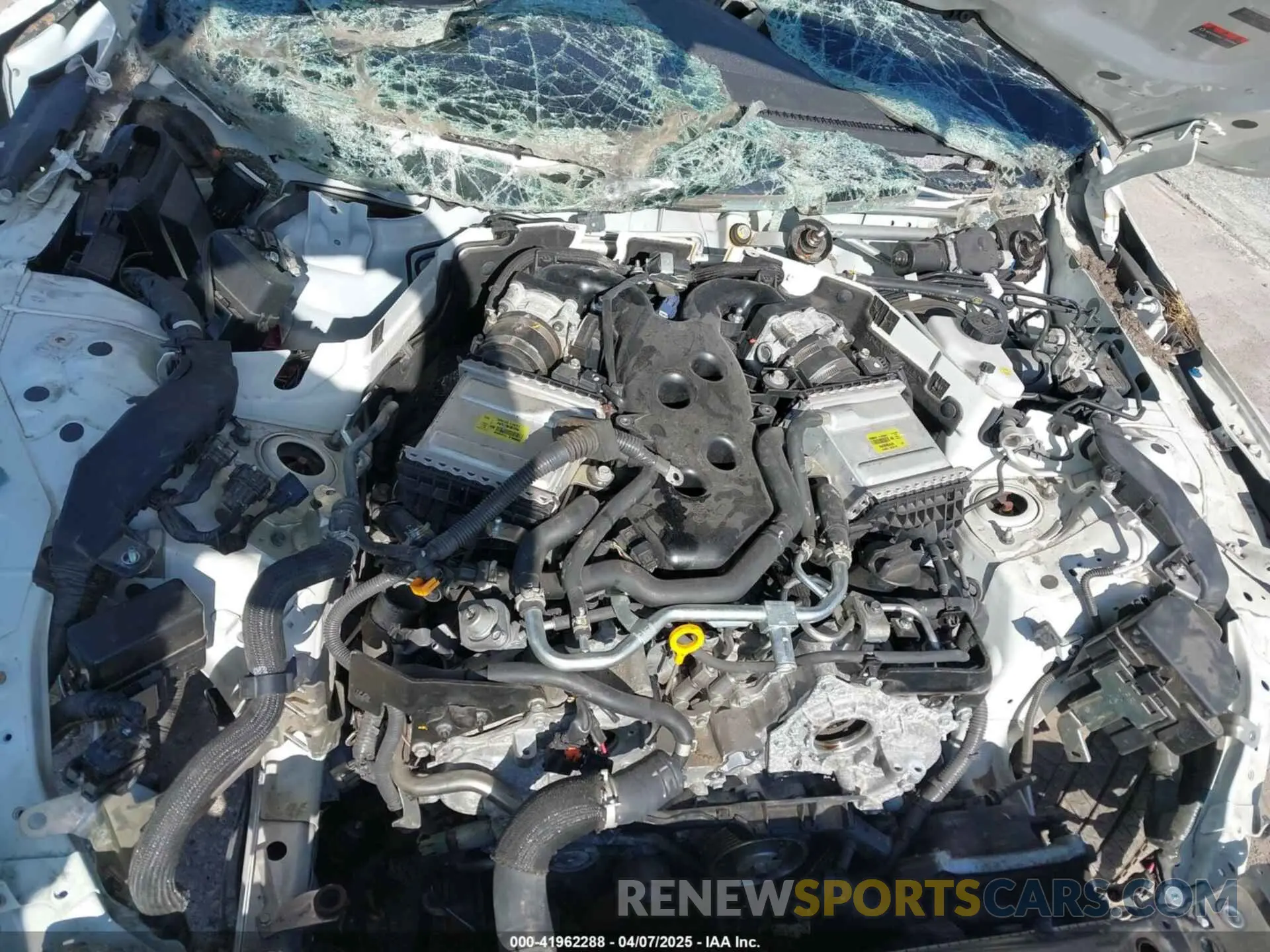10 Photograph of a damaged car JN1EV7KLXNM630151 INFINITI Q60 2022