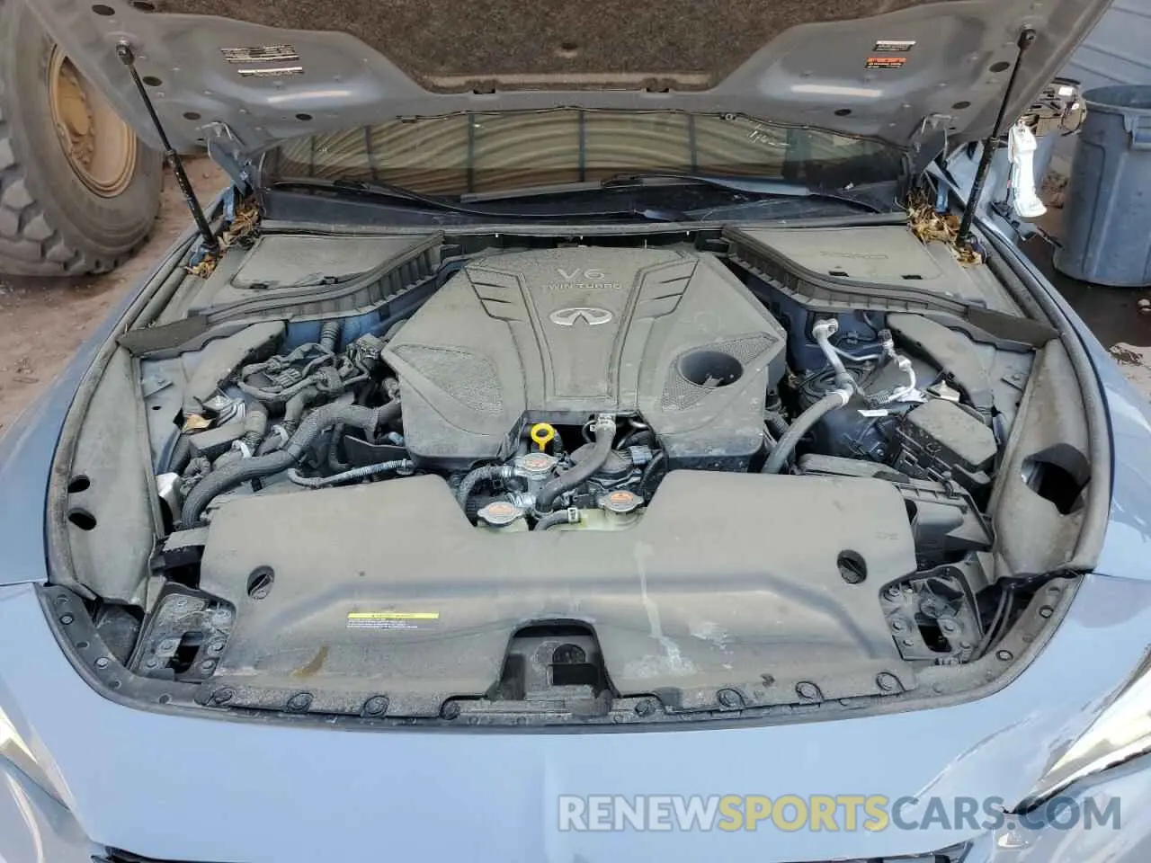 11 Photograph of a damaged car JN1FV7LK5NM660362 INFINITI Q60 2022