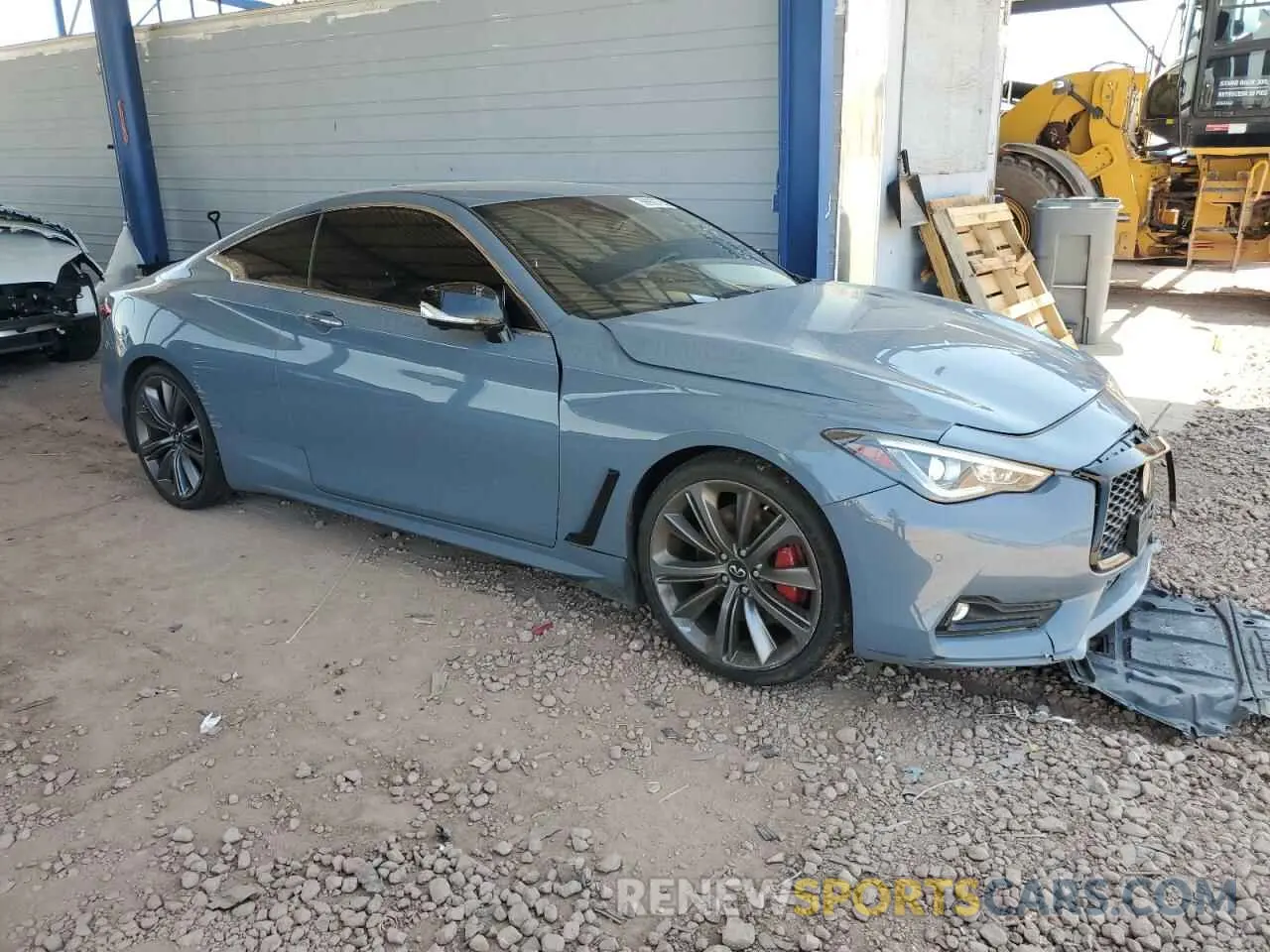 4 Photograph of a damaged car JN1FV7LK5NM660362 INFINITI Q60 2022
