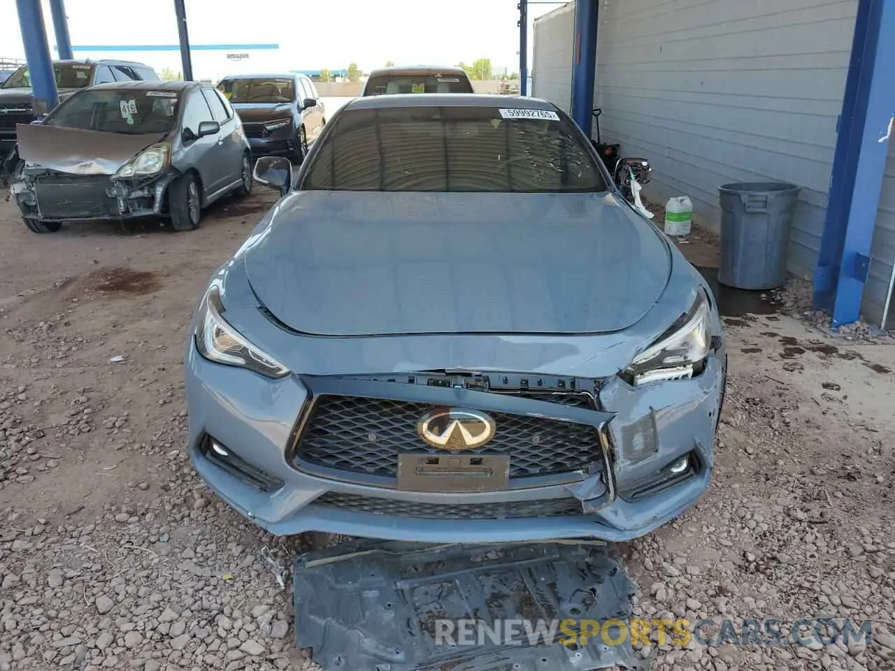 5 Photograph of a damaged car JN1FV7LK5NM660362 INFINITI Q60 2022