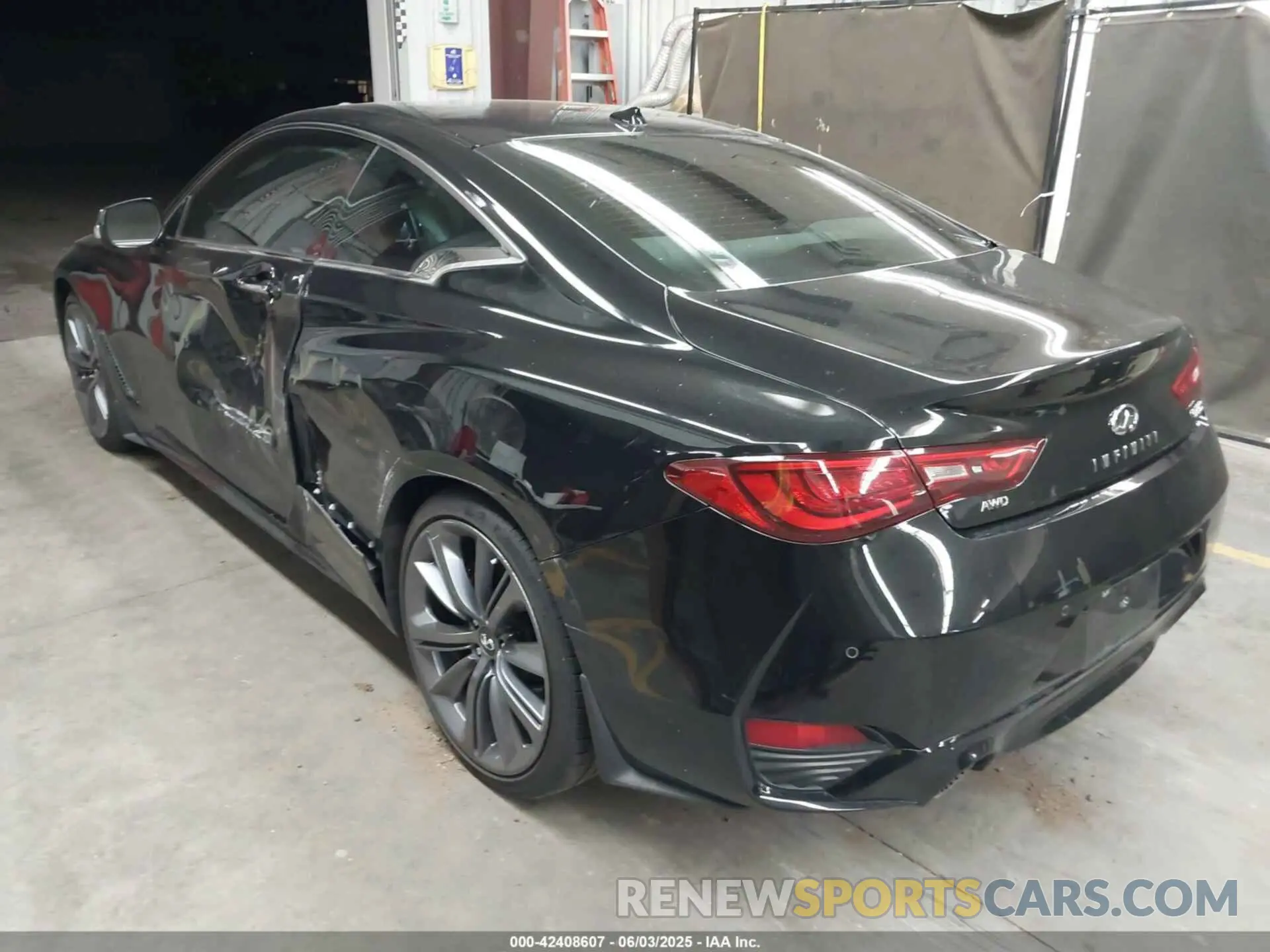 3 Photograph of a damaged car JN1FV7LL4NM680157 INFINITI Q60 2022