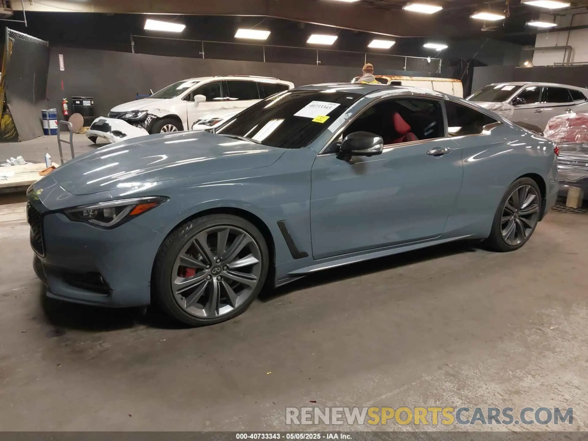 2 Photograph of a damaged car JN1FV7LL4NM681132 INFINITI Q60 2022
