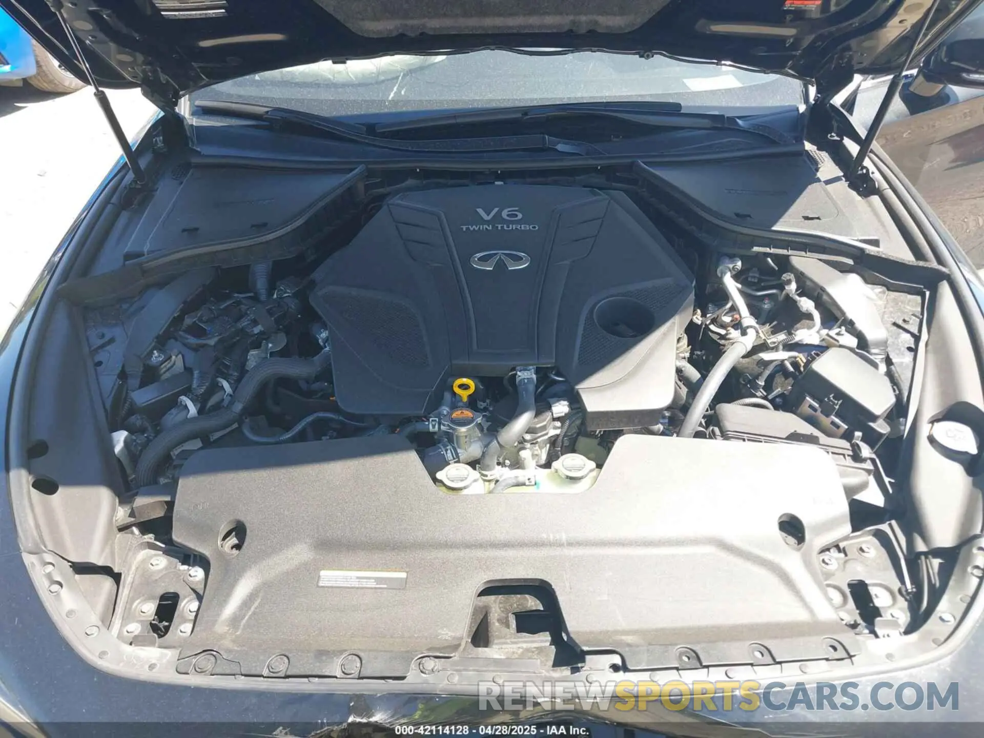 10 Photograph of a damaged car JN1FV7LL5NM680815 INFINITI Q60 2022