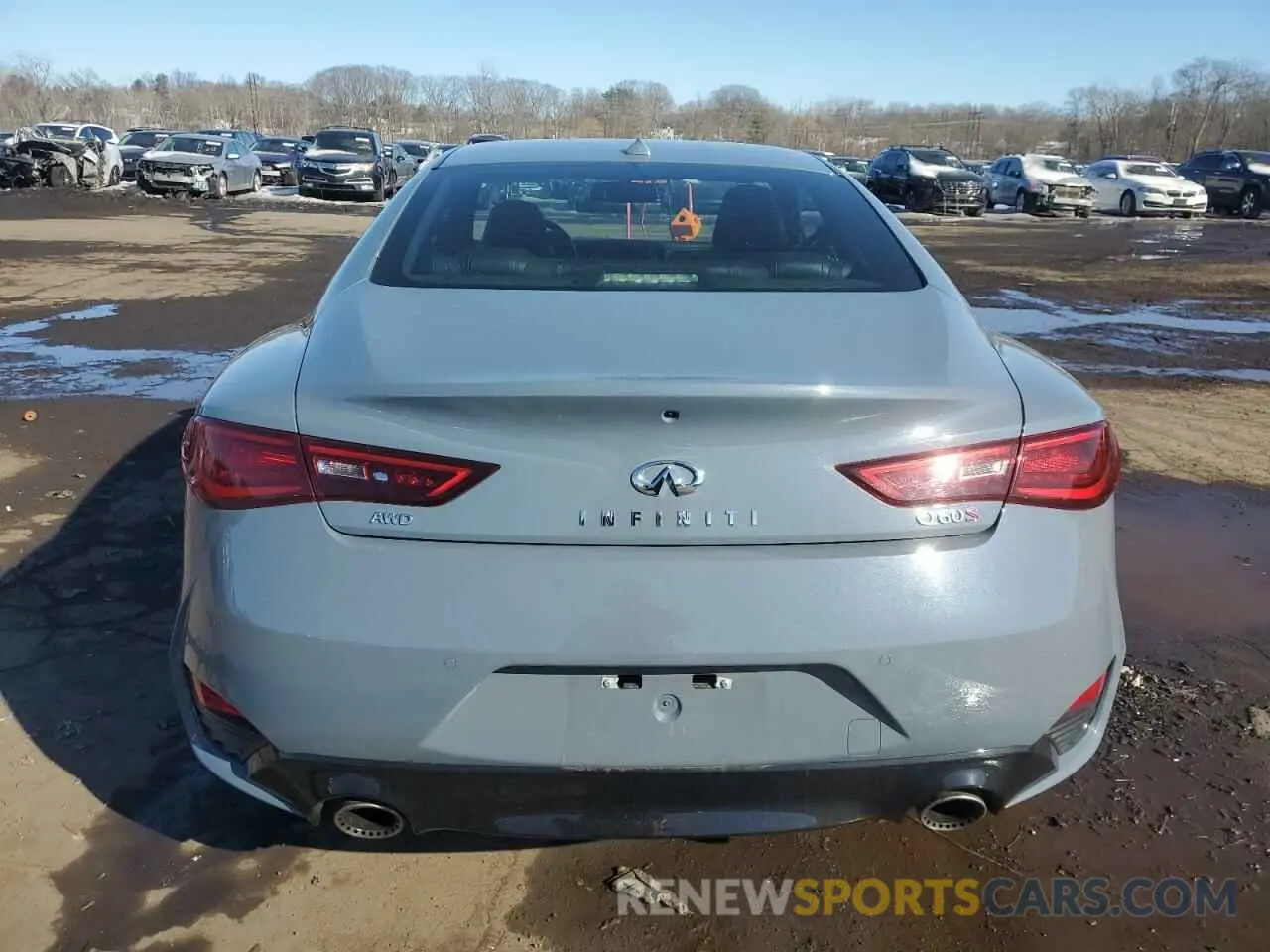 6 Photograph of a damaged car JN1FV7LLXNM681054 INFINITI Q60 2022