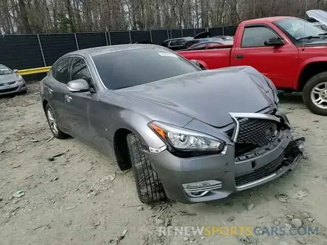 11 Photograph of a damaged car JN1BY1AR9KM585437 INFINITI Q70 2019