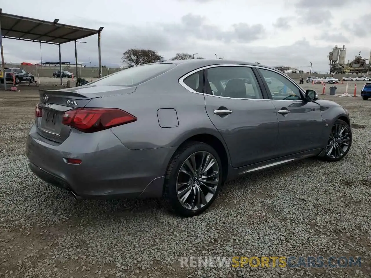 3 Photograph of a damaged car JN1BY1PP5KM685007 INFINITI Q70 2019