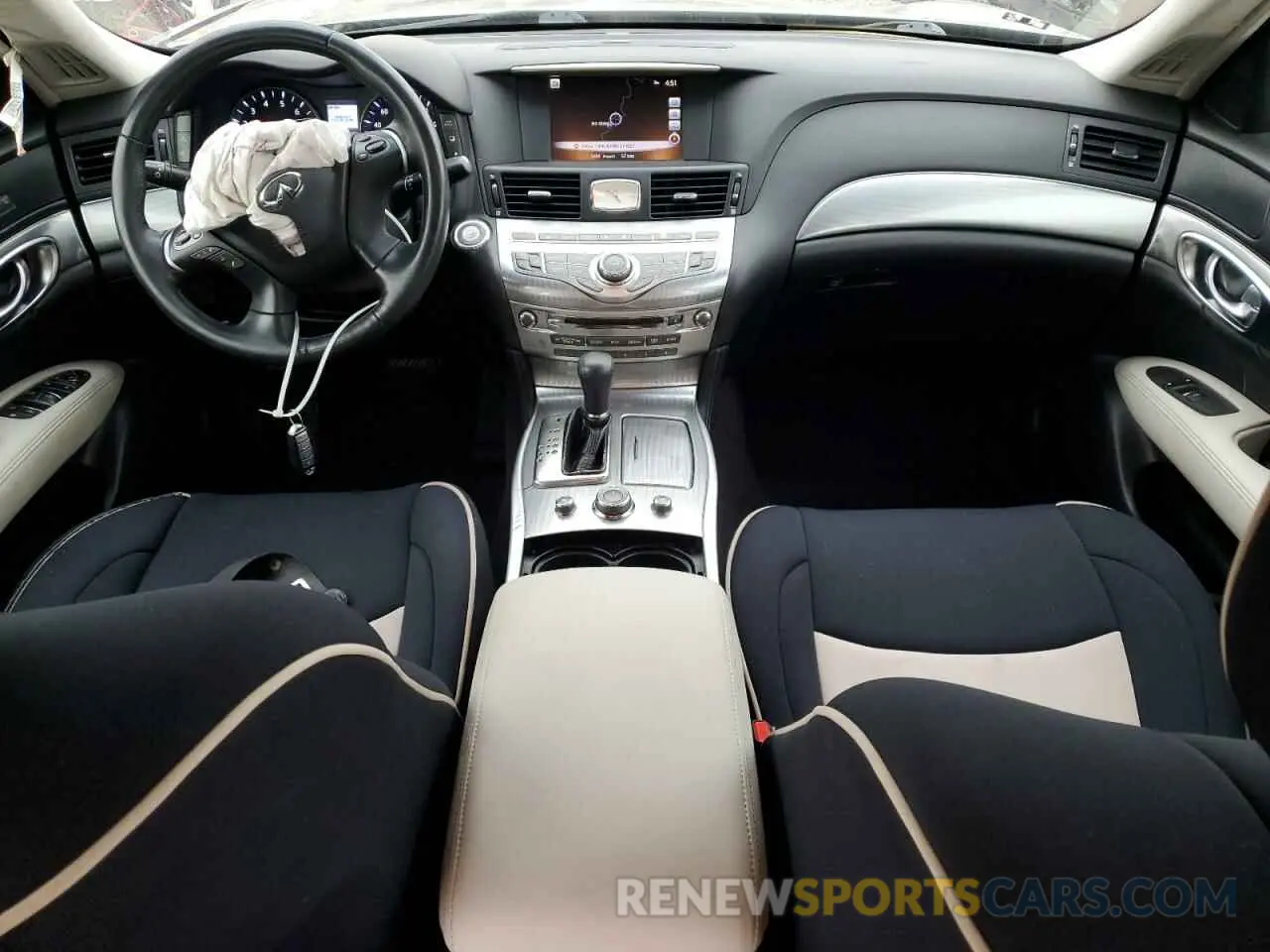8 Photograph of a damaged car JN1BY1PP5KM685007 INFINITI Q70 2019