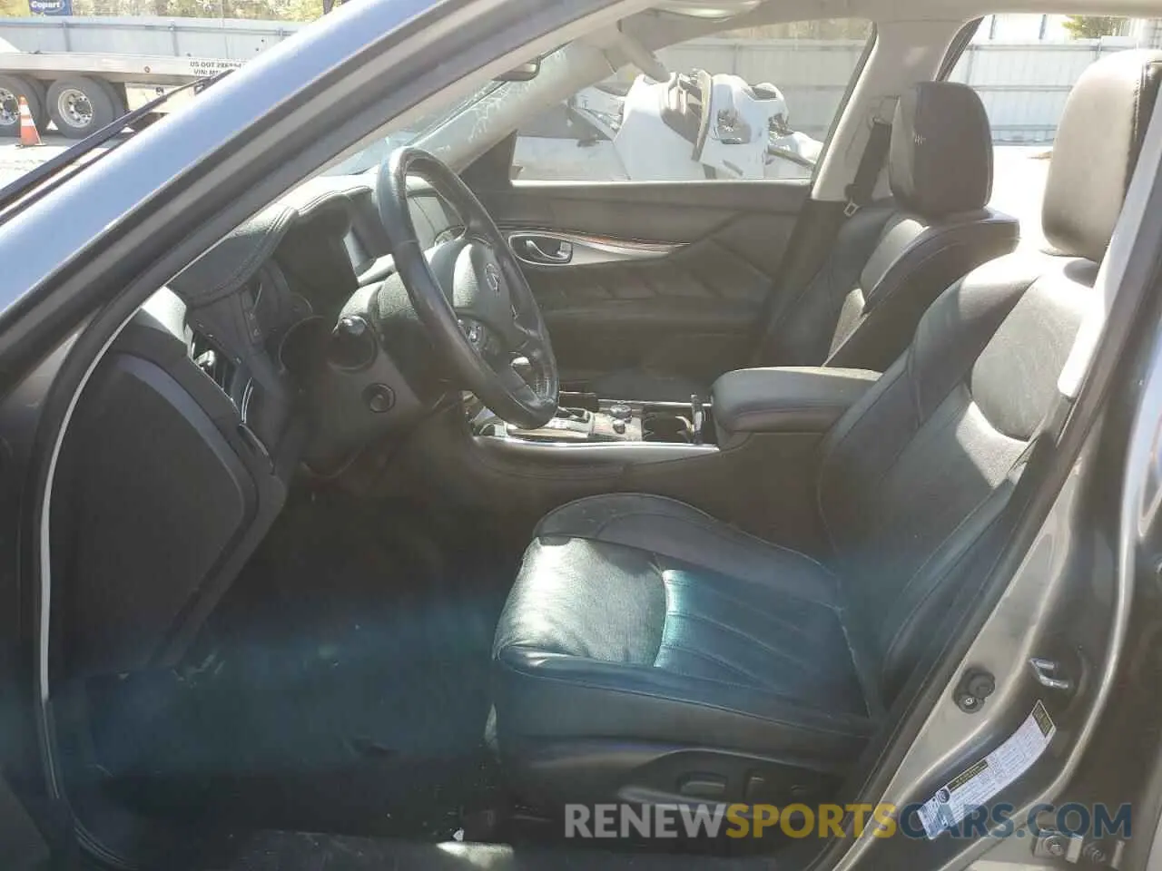 7 Photograph of a damaged car JN1BY1PP9KM685298 INFINITI Q70 2019