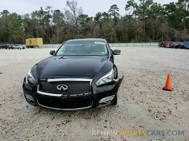 13 Photograph of a damaged car JN1BY1PP9KM685480 INFINITI Q70 2019