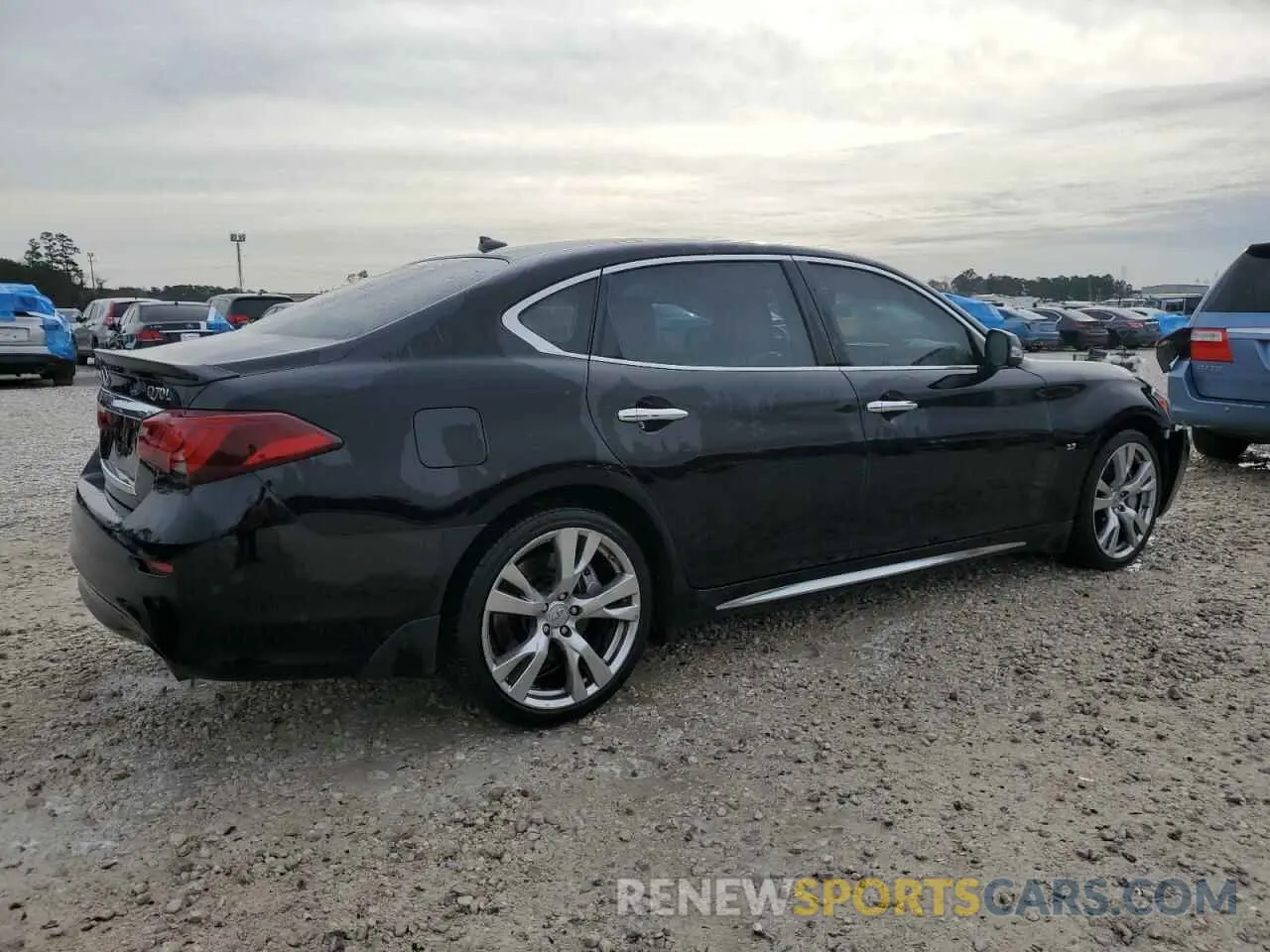 3 Photograph of a damaged car JN1BY1PP9KM685480 INFINITI Q70 2019