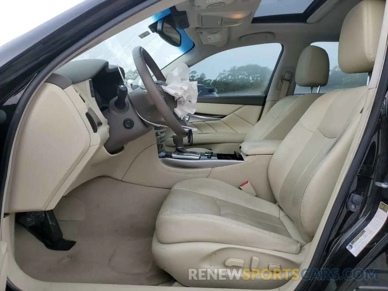 7 Photograph of a damaged car JN1BY1PP9KM685480 INFINITI Q70 2019