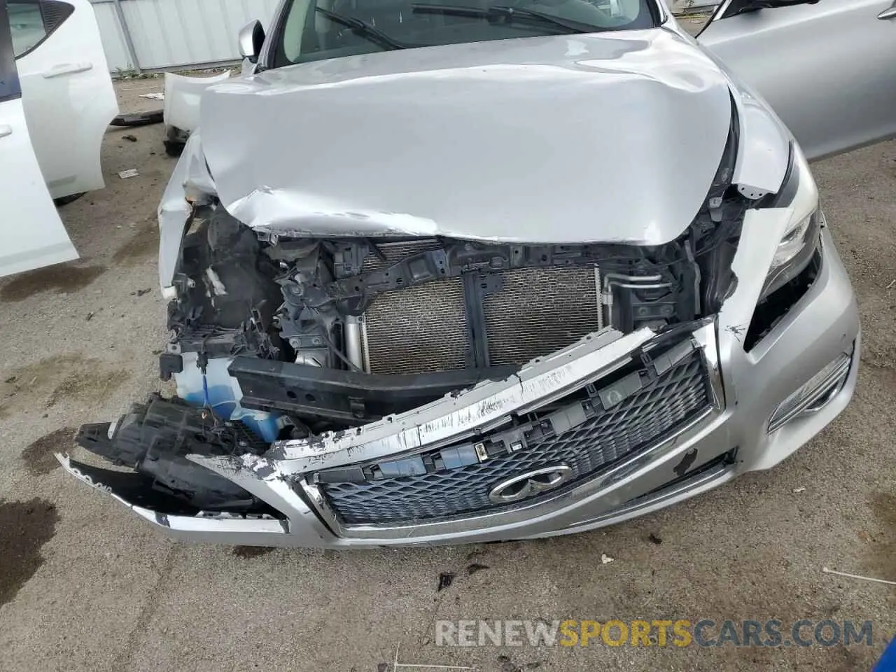 11 Photograph of a damaged car JN1BY1PR5KM725541 INFINITI Q70 2019