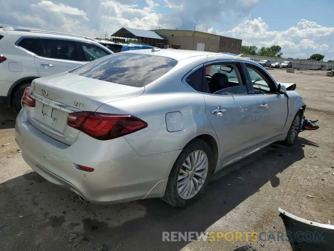 3 Photograph of a damaged car JN1BY1PR5KM725541 INFINITI Q70 2019