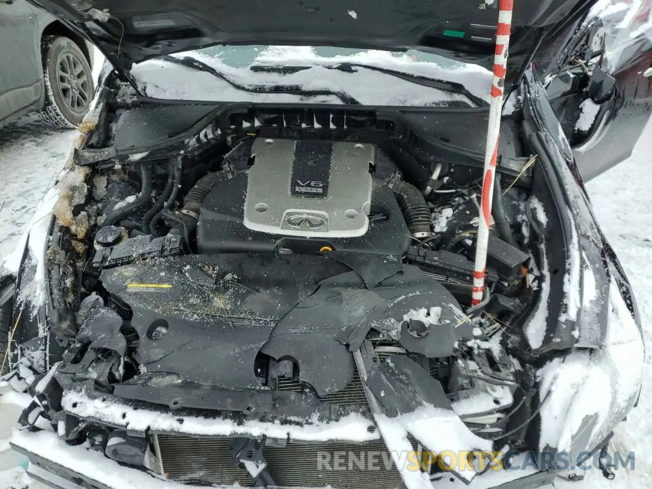 11 Photograph of a damaged car JN1BY1PR6KM720042 INFINITI Q70 2019
