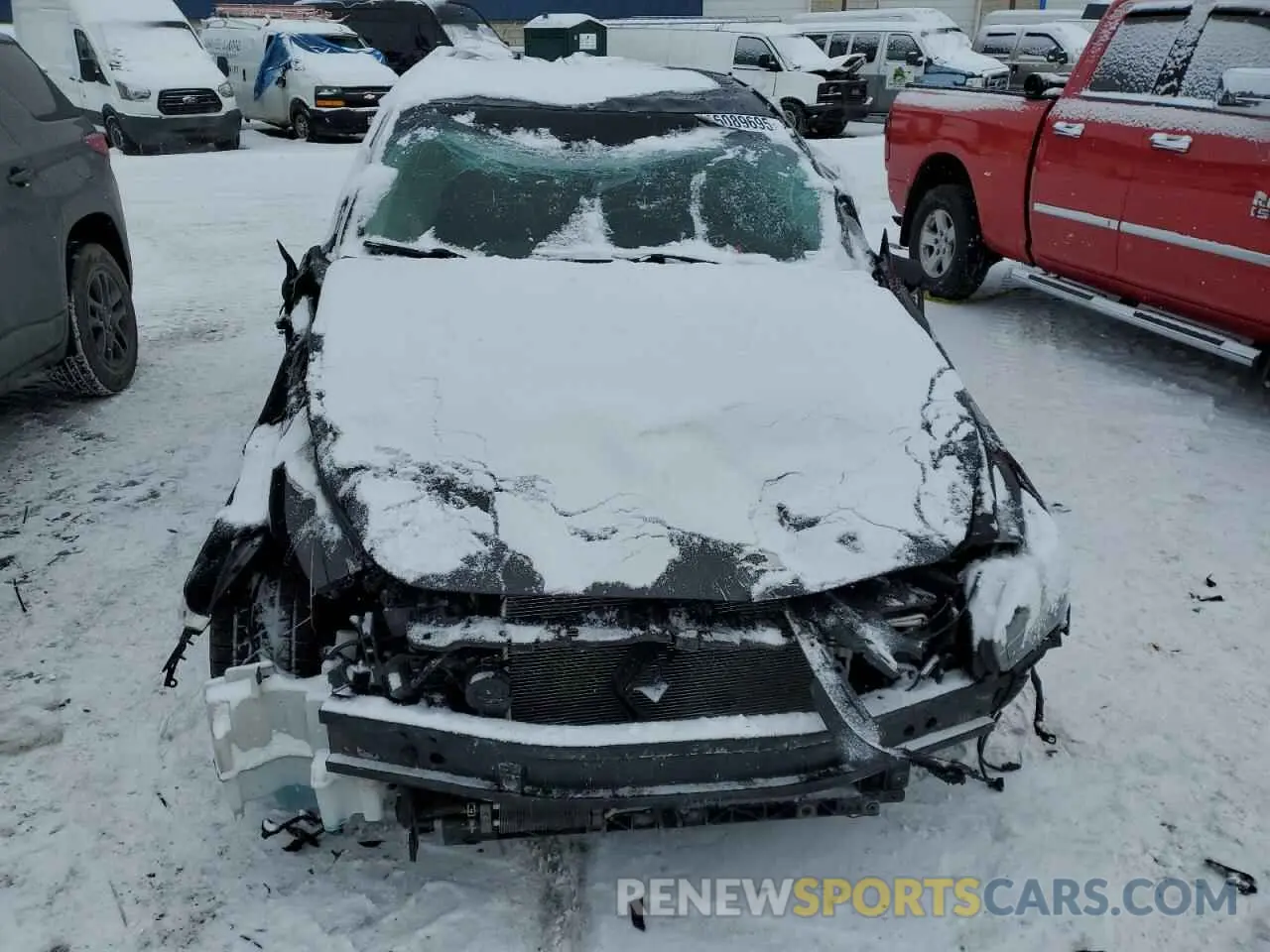 5 Photograph of a damaged car JN1BY1PR6KM720042 INFINITI Q70 2019