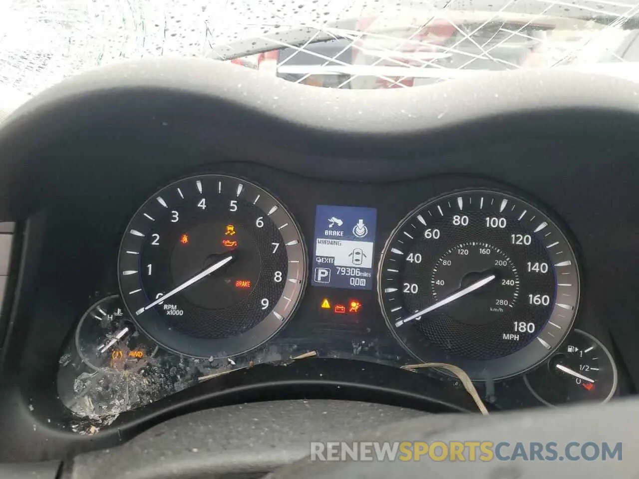 9 Photograph of a damaged car JN1BY1PR6KM720042 INFINITI Q70 2019