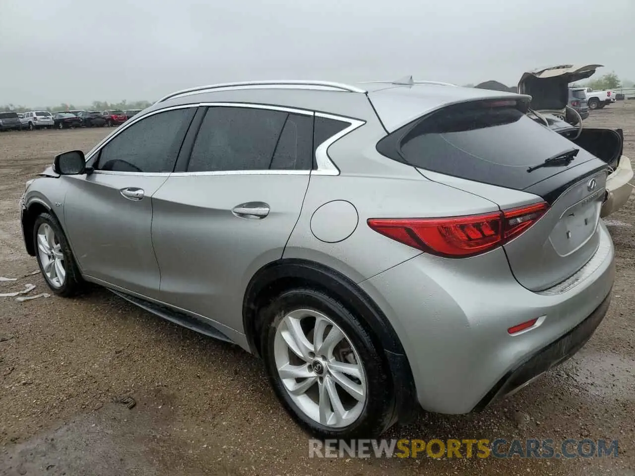 2 Photograph of a damaged car SJKCH5CP0KA009478 INFINITI QX30 2019