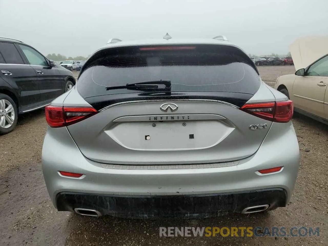 6 Photograph of a damaged car SJKCH5CP0KA009478 INFINITI QX30 2019