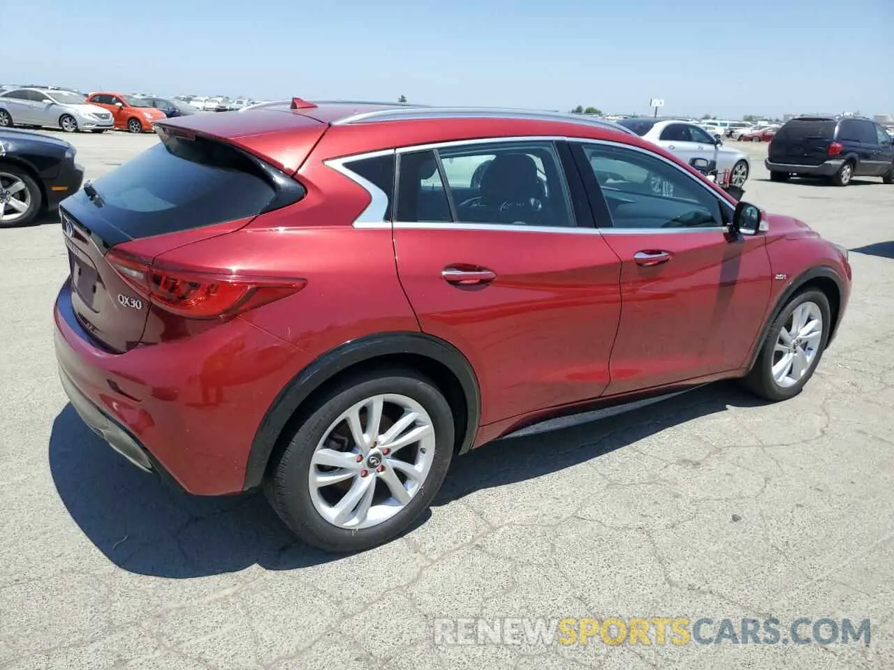 3 Photograph of a damaged car SJKCH5CP1KA010266 INFINITI QX30 2019