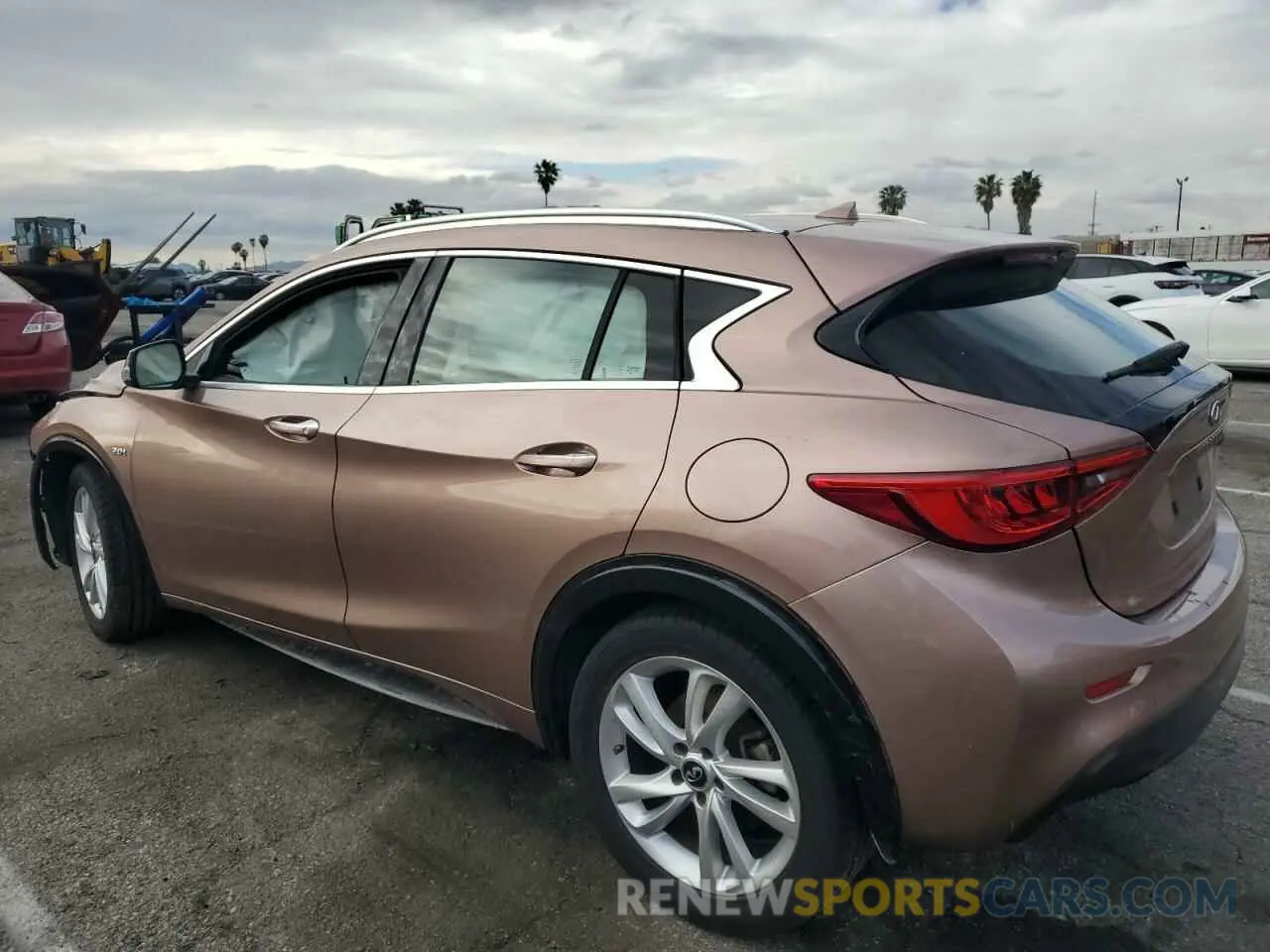 2 Photograph of a damaged car SJKCH5CP2KA009224 INFINITI QX30 2019