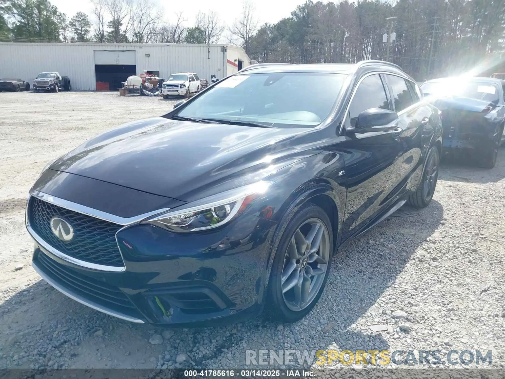 2 Photograph of a damaged car SJKCH5CP2KA010406 INFINITI QX30 2019