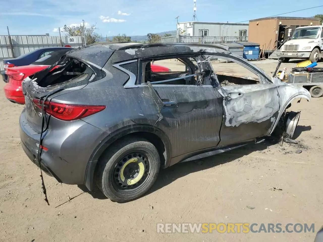 3 Photograph of a damaged car SJKCH5CP3KA010916 INFINITI QX30 2019