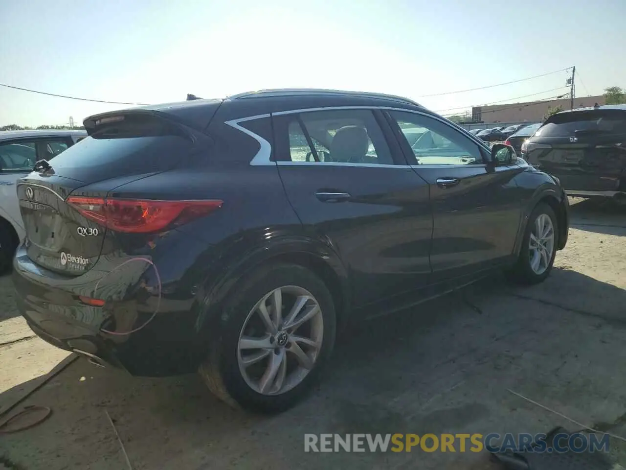 3 Photograph of a damaged car SJKCH5CP6KA009923 INFINITI QX30 2019