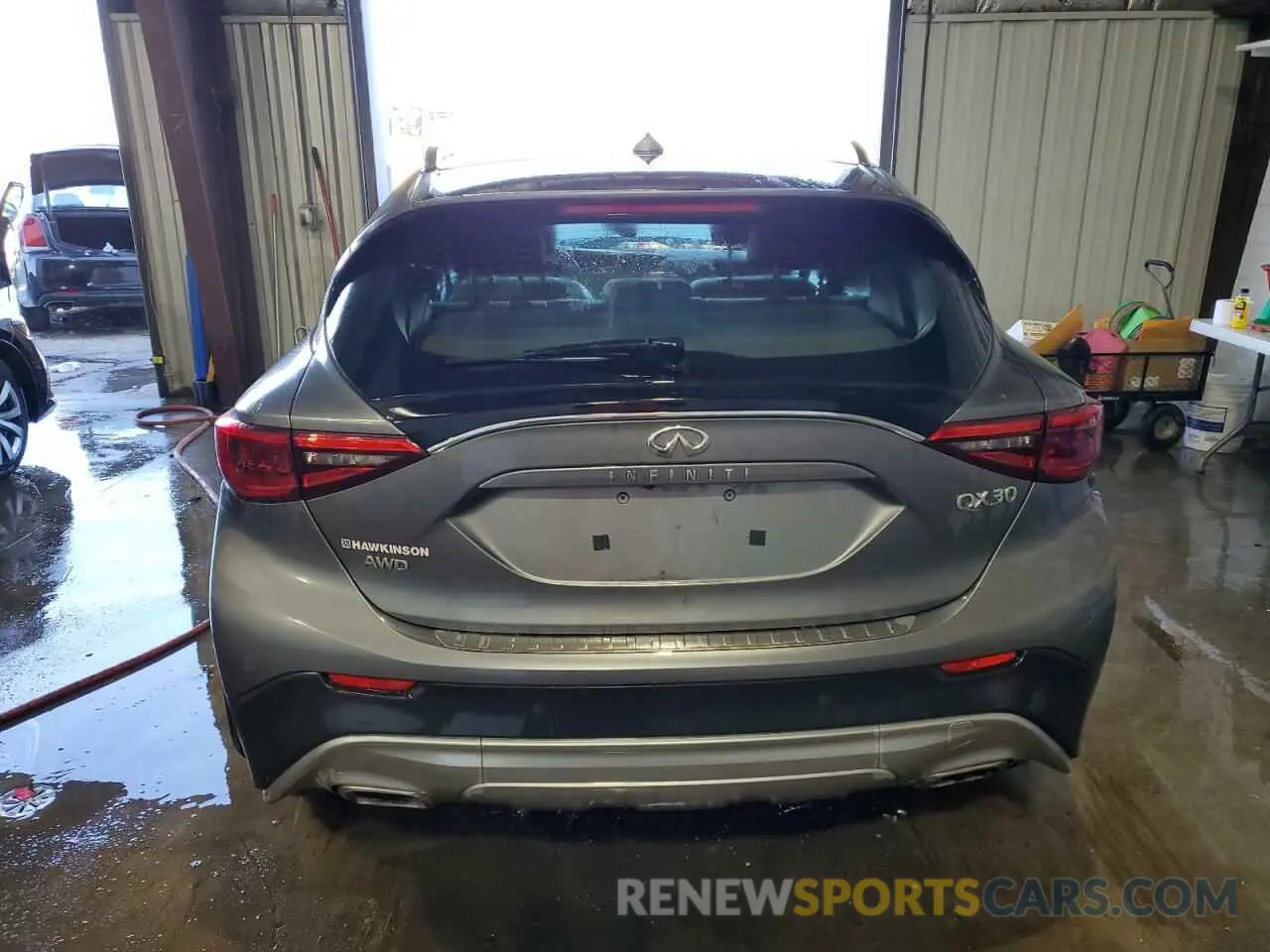 6 Photograph of a damaged car SJKCH5CR0KA008414 INFINITI QX30 2019