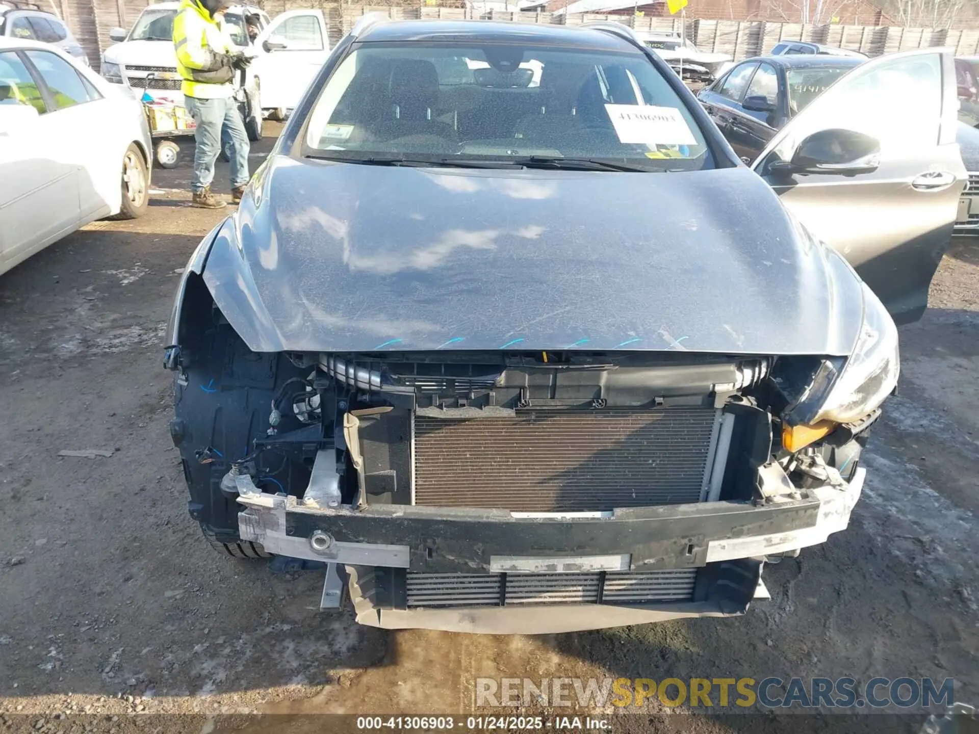 6 Photograph of a damaged car SJKCH5CR0KA008896 INFINITI QX30 2019