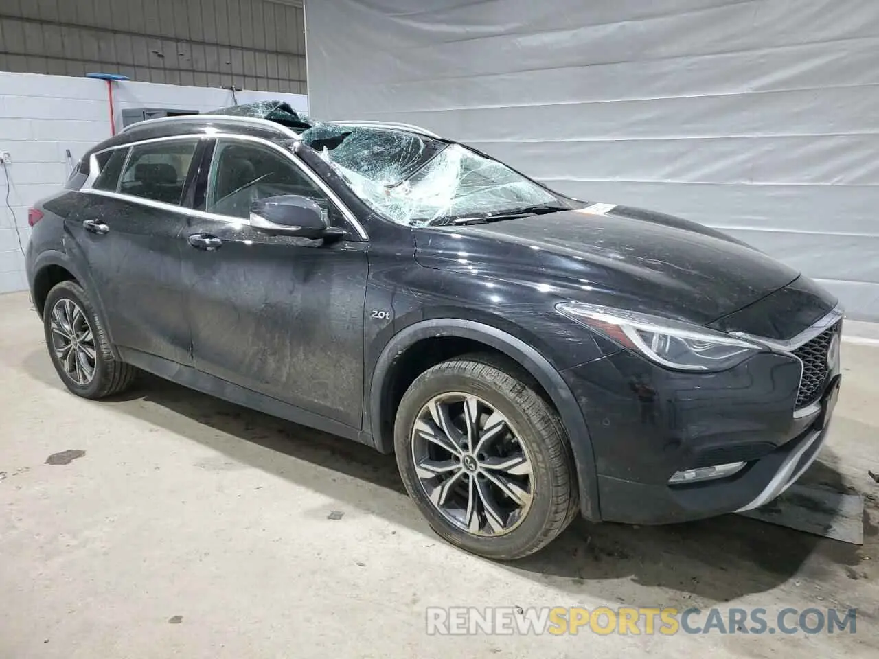 4 Photograph of a damaged car SJKCH5CR5KA010465 INFINITI QX30 2019