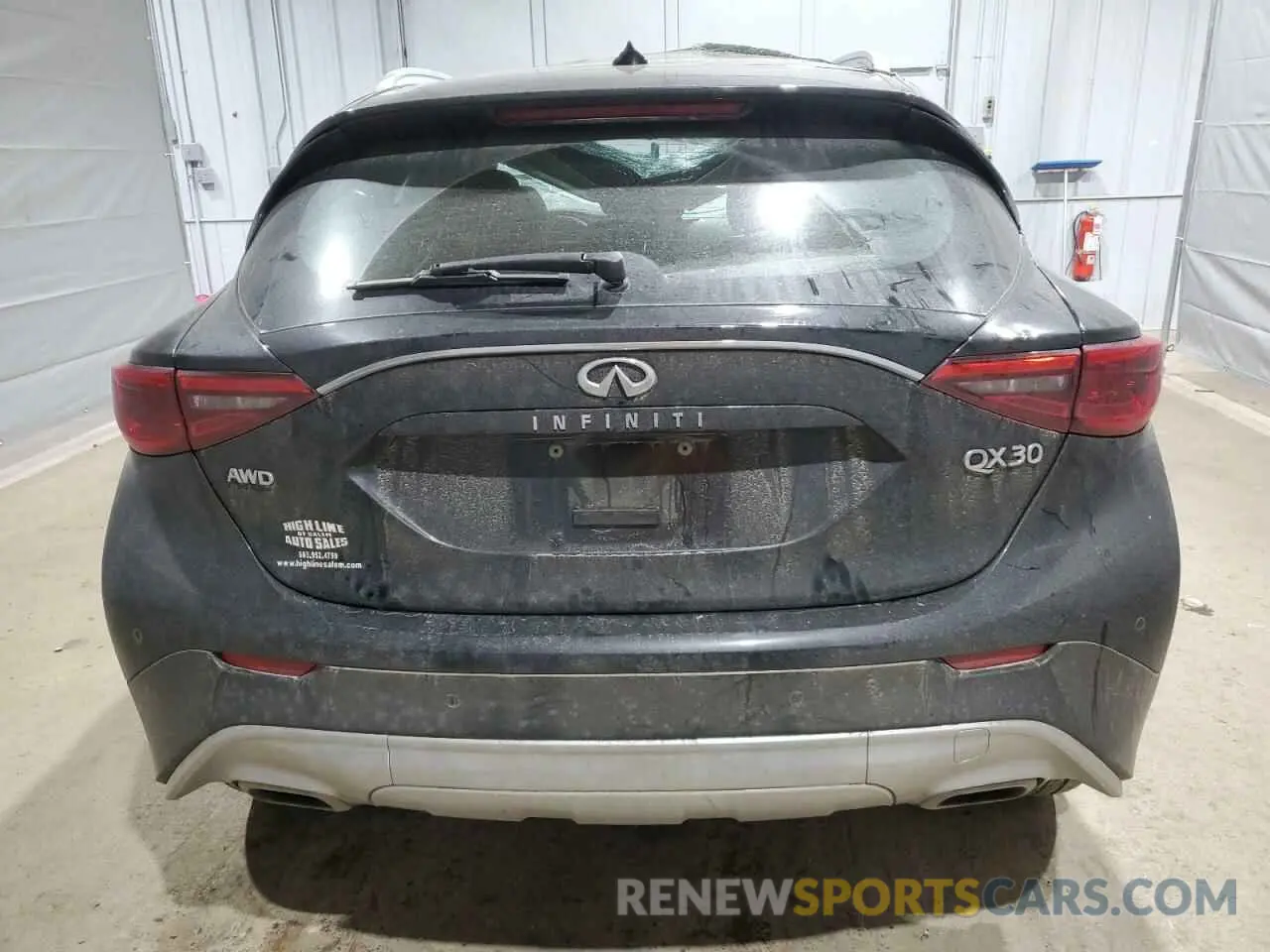 6 Photograph of a damaged car SJKCH5CR5KA010465 INFINITI QX30 2019