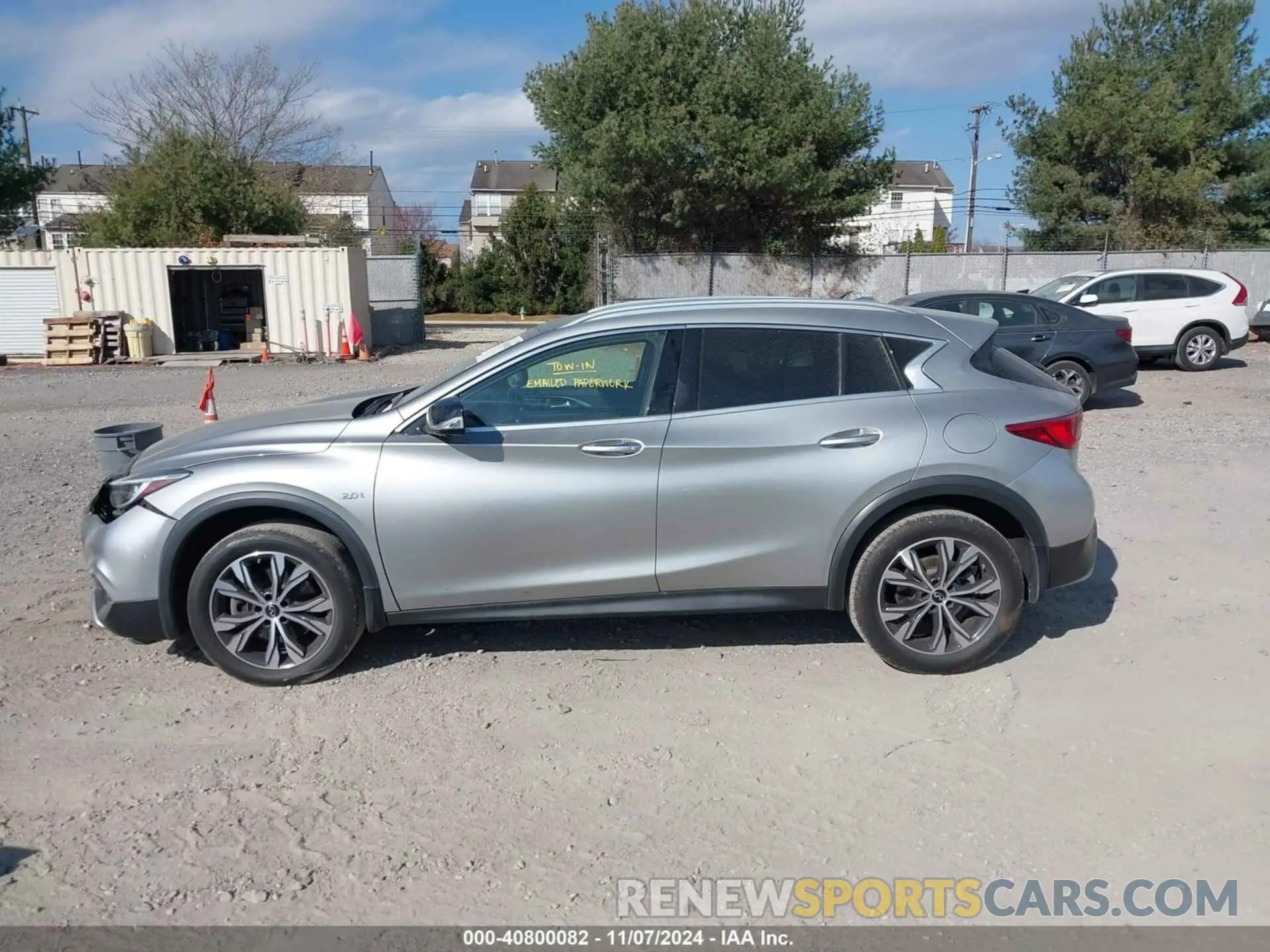 14 Photograph of a damaged car SJKCH5CRXKA011966 INFINITI QX30 2019