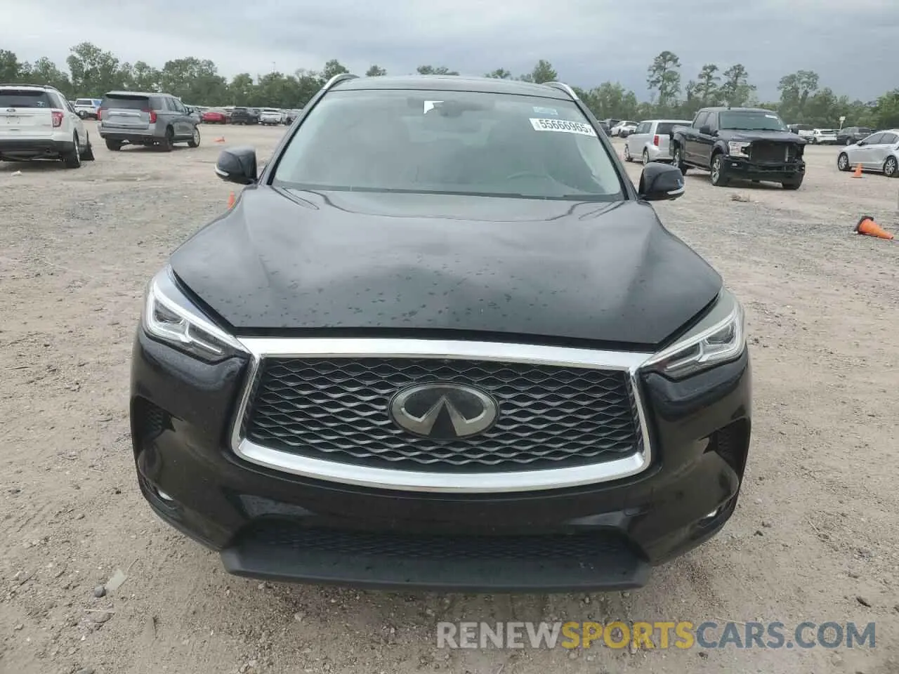 5 Photograph of a damaged car 3PCAJ5M10KF103604 INFINITI QX50 2019