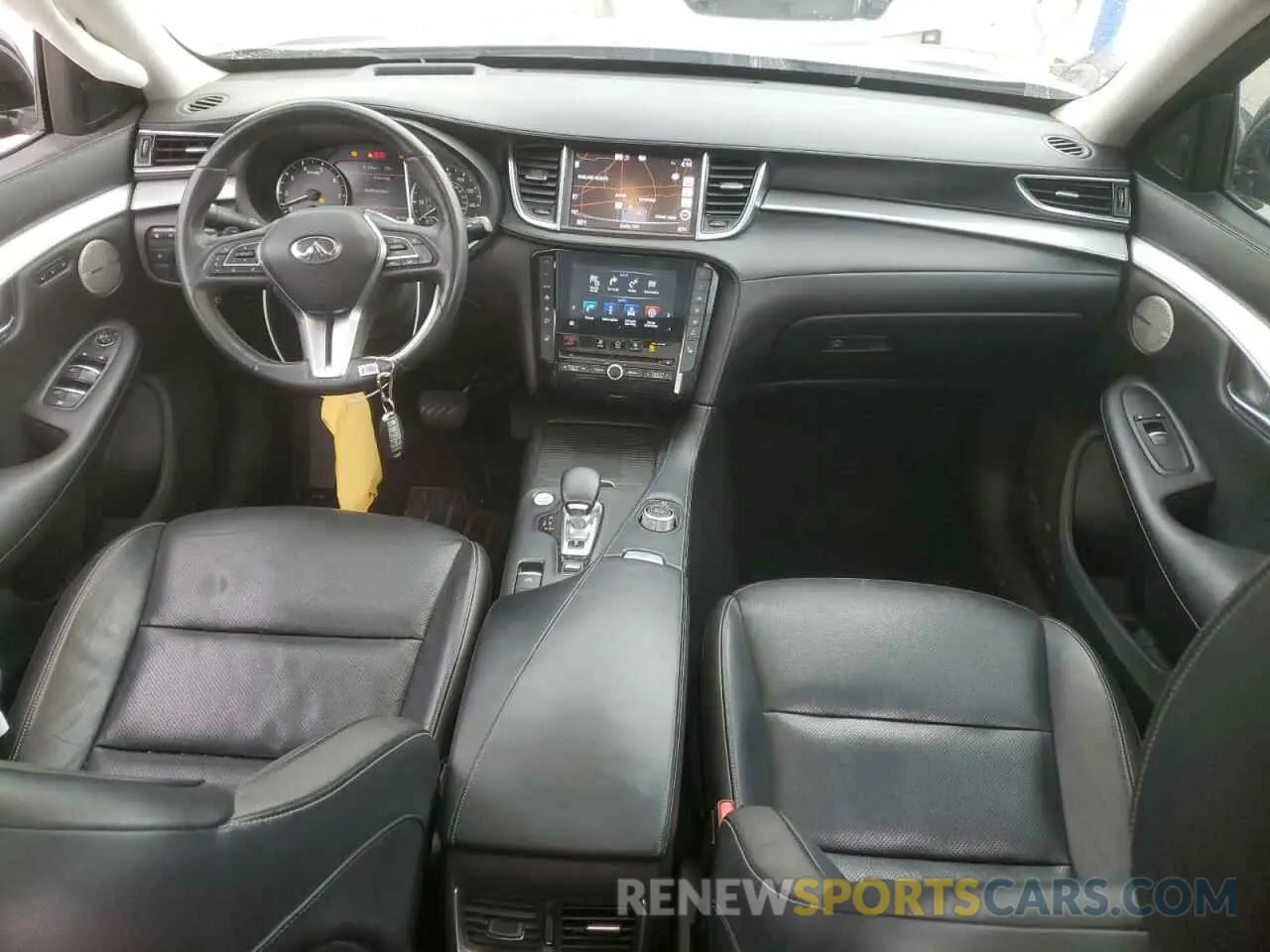 8 Photograph of a damaged car 3PCAJ5M10KF103604 INFINITI QX50 2019