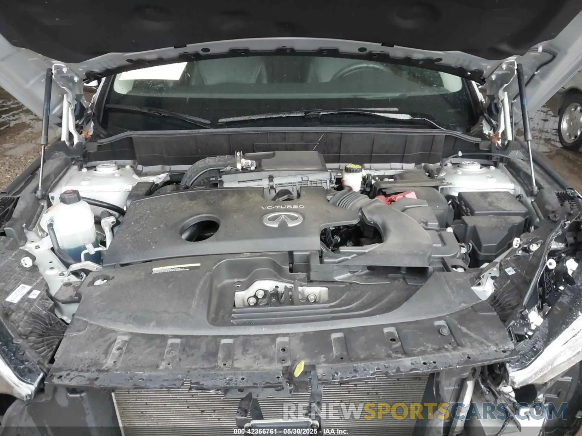 10 Photograph of a damaged car 3PCAJ5M10KF146405 INFINITI QX50 2019