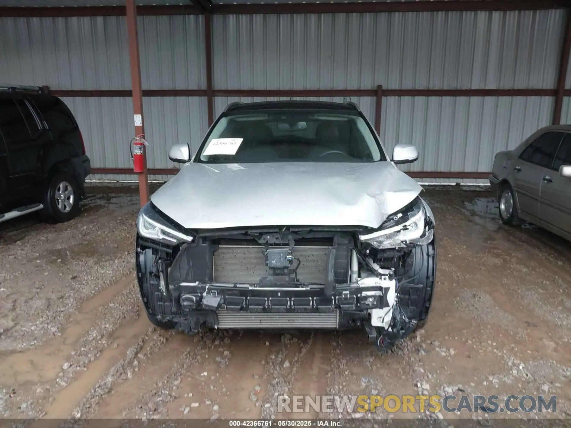 13 Photograph of a damaged car 3PCAJ5M10KF146405 INFINITI QX50 2019