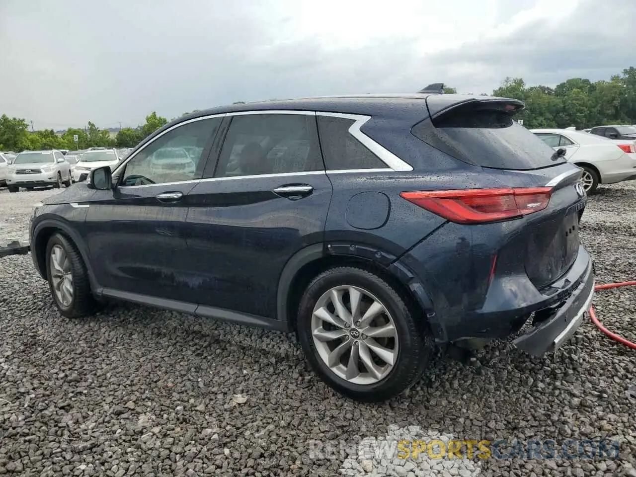 2 Photograph of a damaged car 3PCAJ5M10KF147330 INFINITI QX50 2019