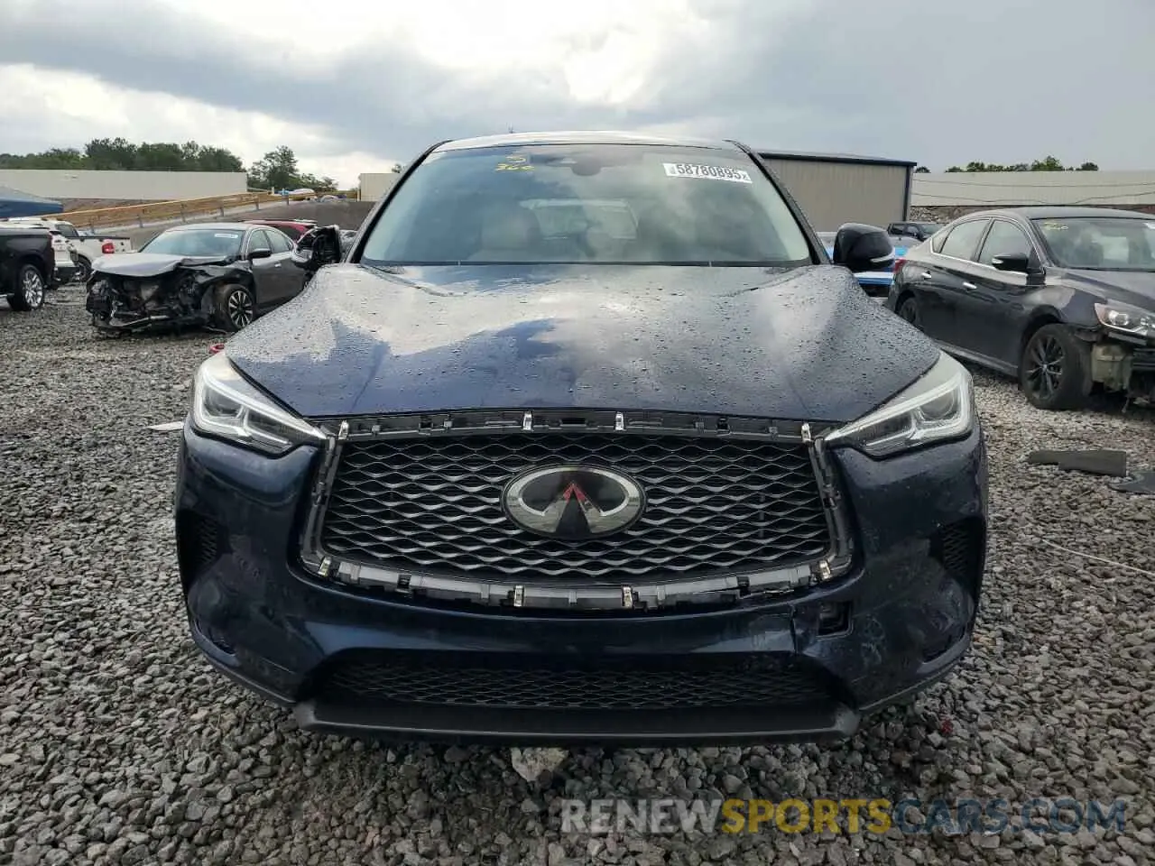 5 Photograph of a damaged car 3PCAJ5M10KF147330 INFINITI QX50 2019