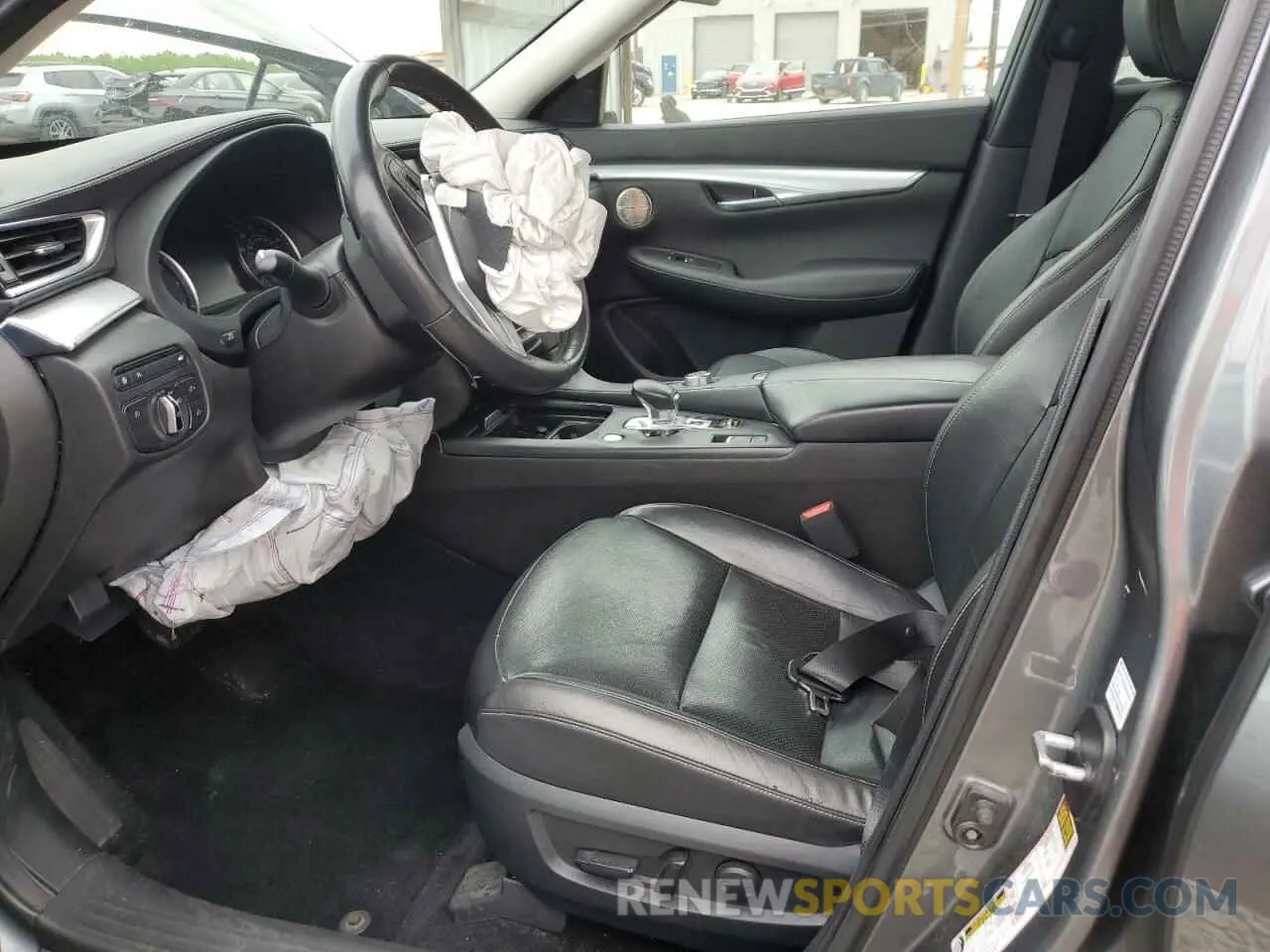 7 Photograph of a damaged car 3PCAJ5M11KF115180 INFINITI QX50 2019