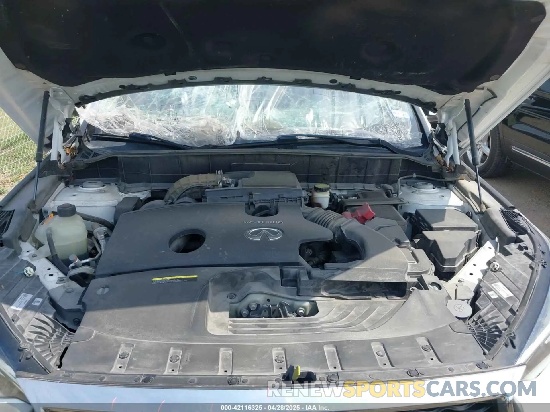 10 Photograph of a damaged car 3PCAJ5M11KF145988 INFINITI QX50 2019