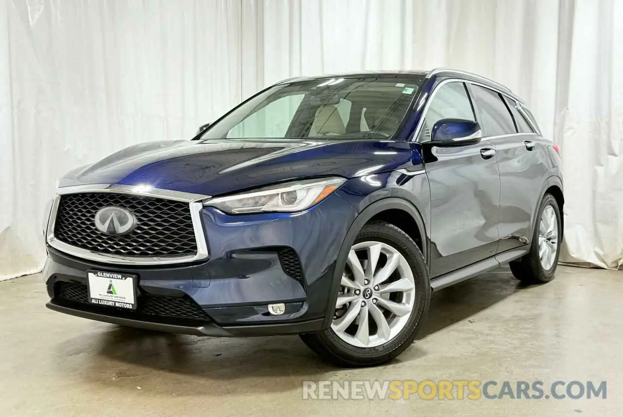 2 Photograph of a damaged car 3PCAJ5M12KF122722 INFINITI QX50 2019