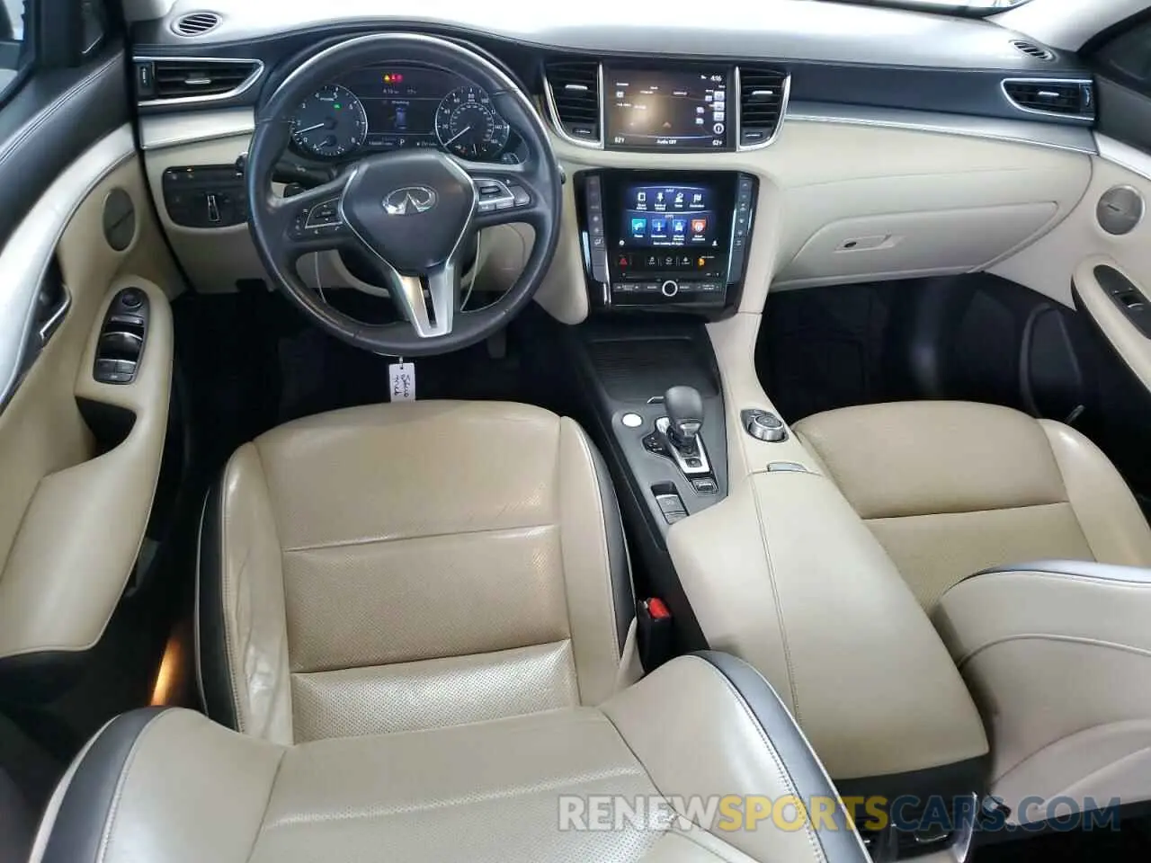8 Photograph of a damaged car 3PCAJ5M13KF108943 INFINITI QX50 2019