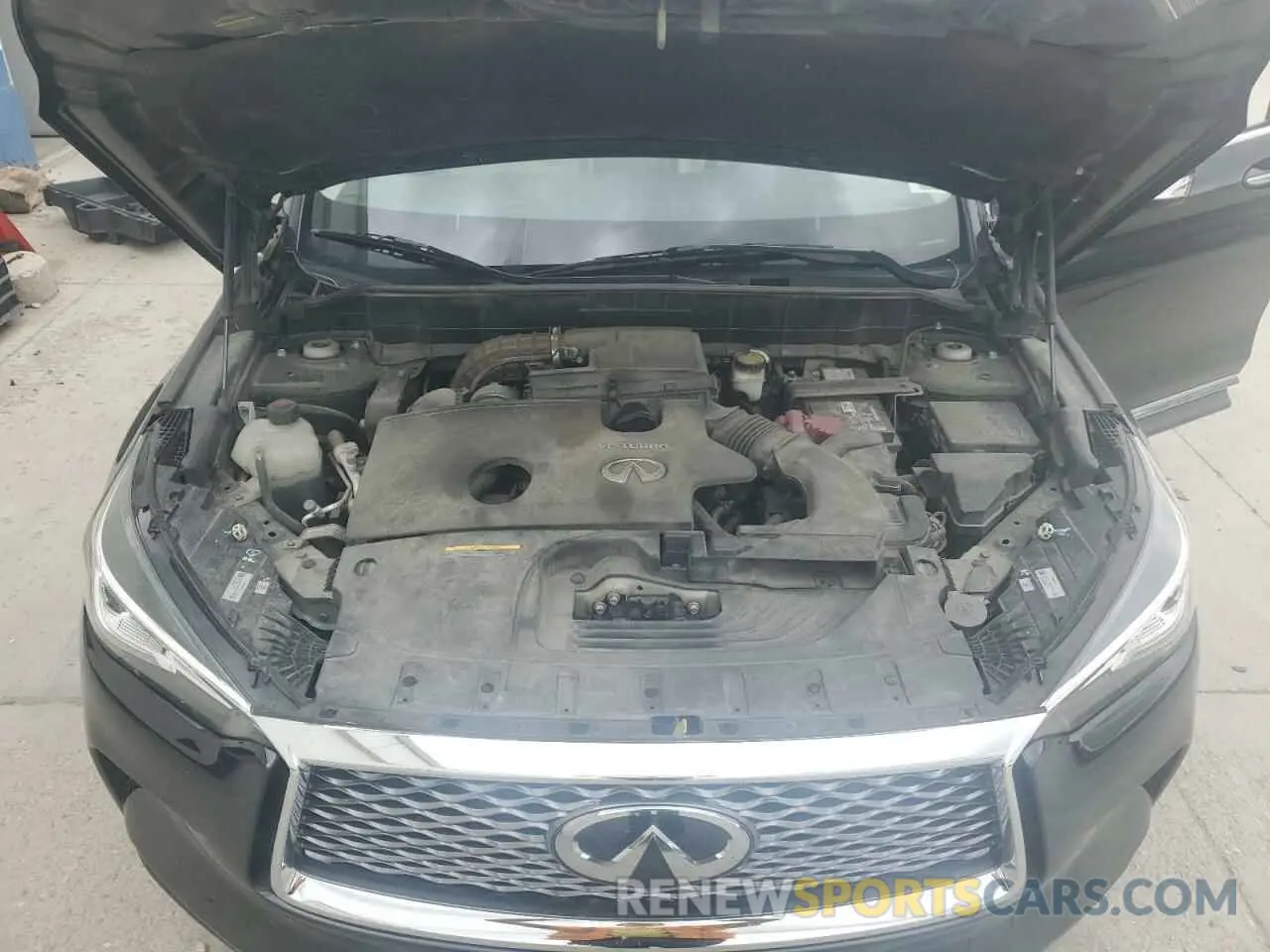 11 Photograph of a damaged car 3PCAJ5M13KF122020 INFINITI QX50 2019