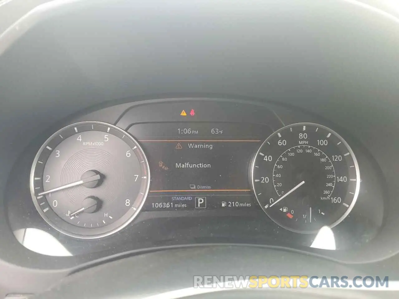 9 Photograph of a damaged car 3PCAJ5M13KF122020 INFINITI QX50 2019