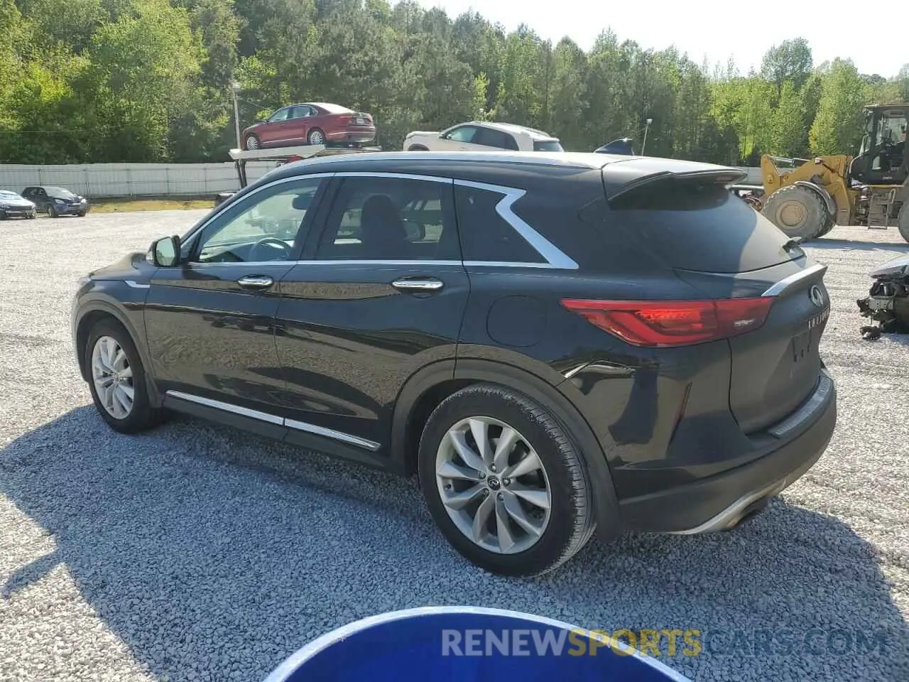 2 Photograph of a damaged car 3PCAJ5M13KF123152 INFINITI QX50 2019