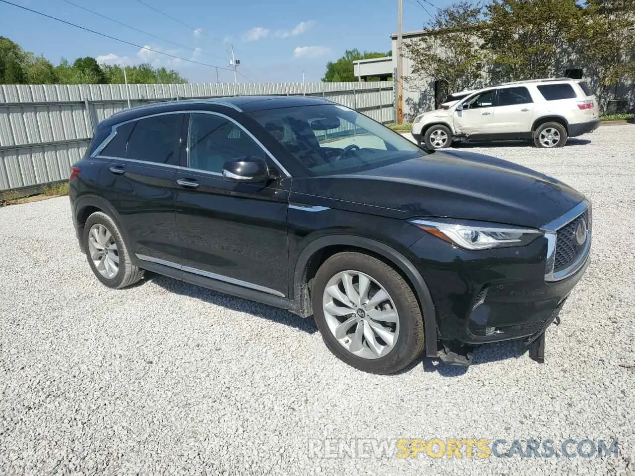 4 Photograph of a damaged car 3PCAJ5M13KF123152 INFINITI QX50 2019